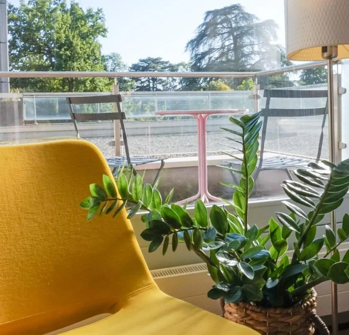 Aurora Suite A Champel Avec Terrasse Geneve Lägenhet