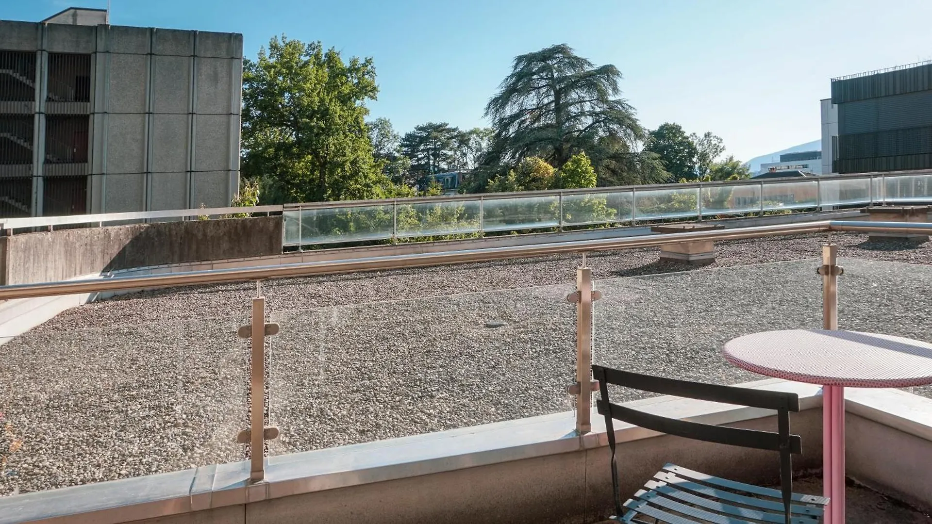 Superbe studio à Champel, terrasse Genebra